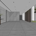 Entry foyer 3d model