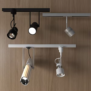 Modern spotlights 3d model