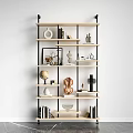Modern Decorative Frame Decorative Frame Ornaments Combination 3d model