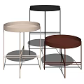 Modern Side Table Coffee Table Side Table Corner Table Combination 3d model