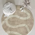 Modern Round Carpet Simple Carpet 3d model
