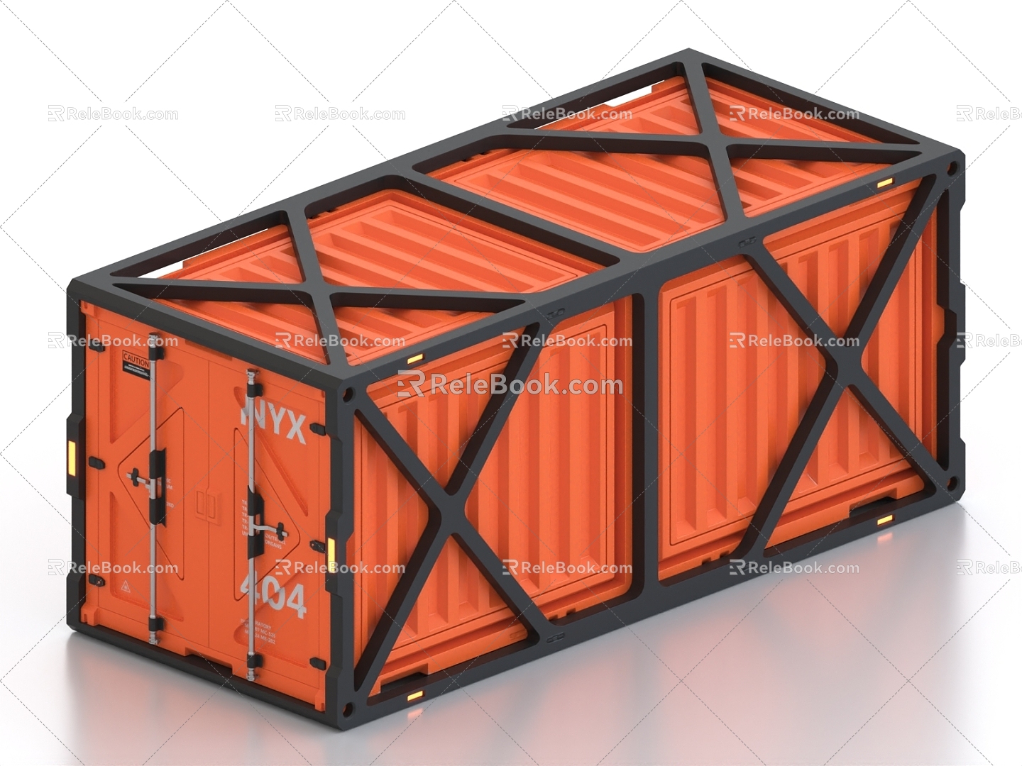 Container sci-fi container 3d model