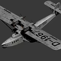 Vintage Biplane Passenger Plane Featuring Classic Retro Design And Timeless Aircraft Style