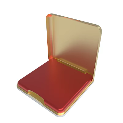 Factory Custom Puer Tea Cake Iron Box Packaging Square Tea Cans Tinplate Cans Tea Cake Metal Gift Box Custom 3d model