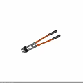 Heavy Duty Pliers Tool With Orange Black Handle And Metal Grip For Industrial Use