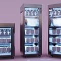 Midea Kitchen Dish Disinfection Cabinets With Bowls Plates Cups And Multiple Layers In Three Sizes
