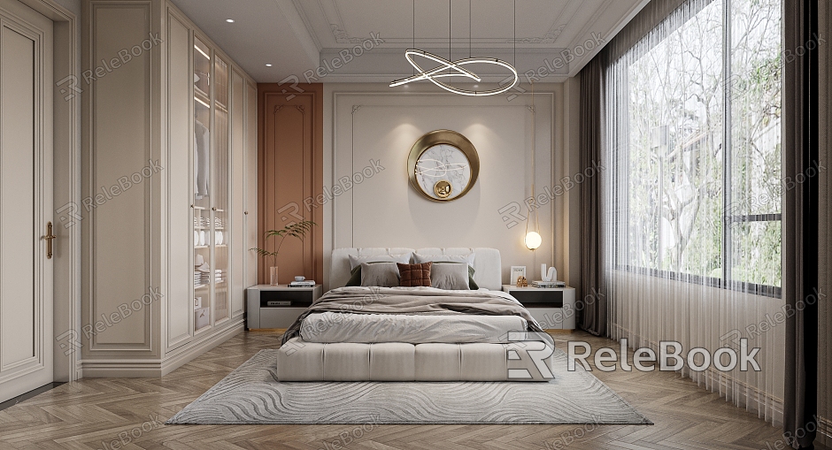 French Bedroom Simple European Bedroom Simple European Master Bedroom Simple Master Bedroom model