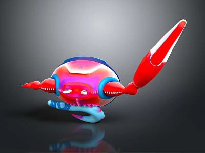Monster Warrior Alien Monster Alien Monster 3d model