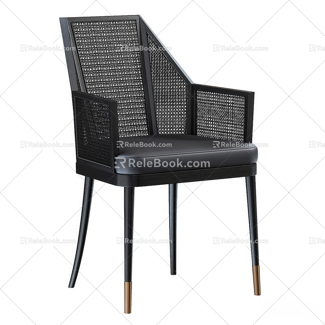 single chair 3d model