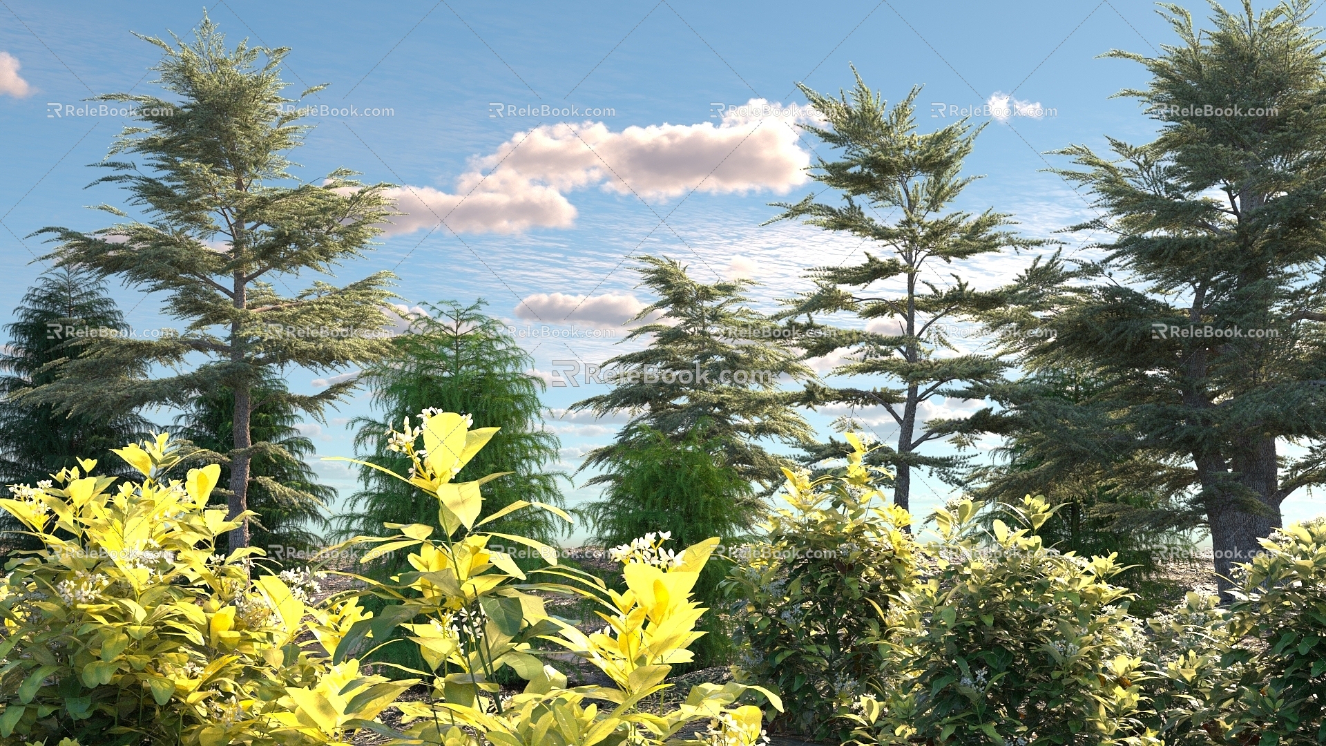 The Modern Tree 3d model