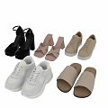 Women's Fashion Shoes Collection Featuring High Heels Sneakers Slides And Stylish Designs