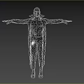 Vampire Character Game Character Man Vampire Elder Underworld Vampire Demon Realistic Demon 3d model