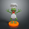 Frog Poison Frog Game Frog Reptile Cold Blooded Animal Reptile 3d model