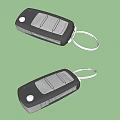 Hyundai Car Keys Car Keys 3d model
