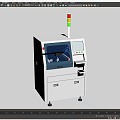 Labeling machine virtual simulation demonstration animation SMT production line 3d model