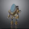 Industrial robot, unicycle robot, two-wheeled robot, robot, robotic assistant, small robot, robot butler, machine butler, character