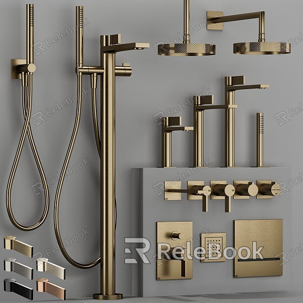 GESSI INVERSO RIGATO Bathroom Faucet suit model