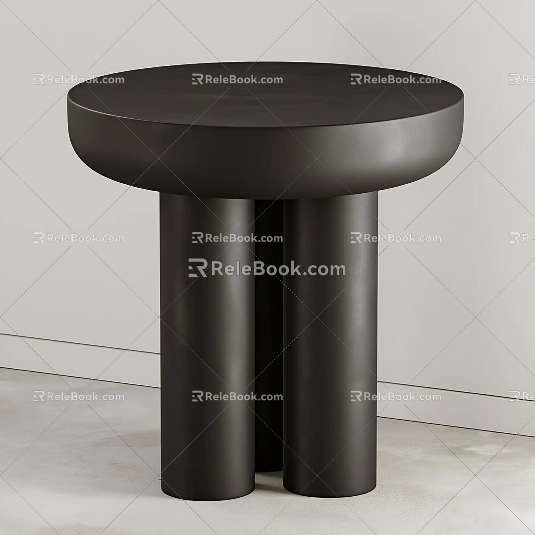 Rocca Side Table 3d model