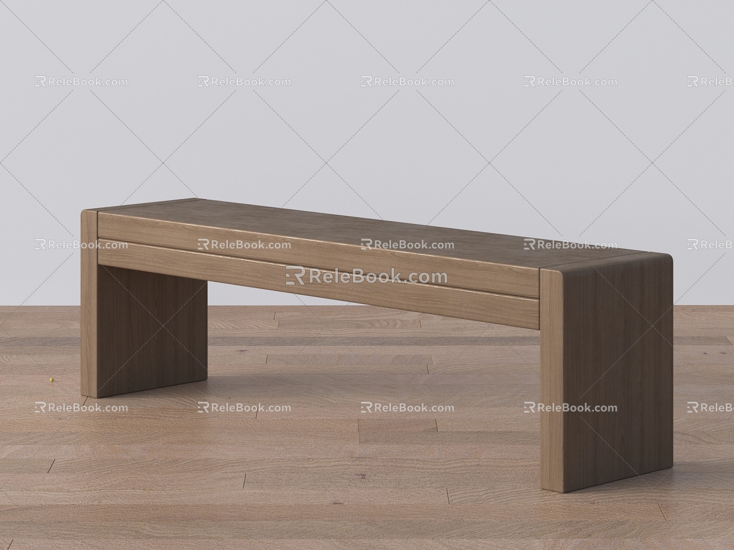 Bench Shoe Changing Stool Sofa Stool Solid Wood Furniture Furniture 3d model