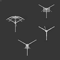 Professional Photography Lighting Equipment With Umbrella Softbox Soft Panel And Spotlight On Tripod Stands
