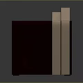 Modern Wooden Desk With Dark Red Tabletop Light Wood Frame And Drawer