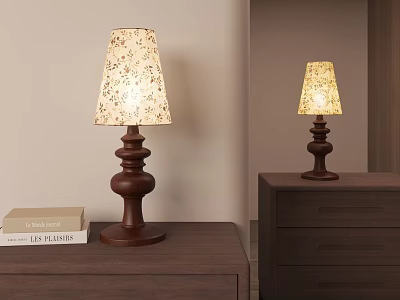 Middle Style Table Lamp 3d model