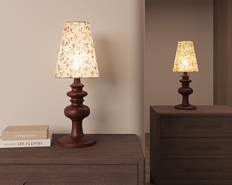 Middle Style Table Lamp 3d model