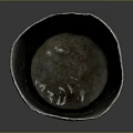 Traditional Handcrafted Decorative Household Bronze Vessel With Intricate Carved Patterns