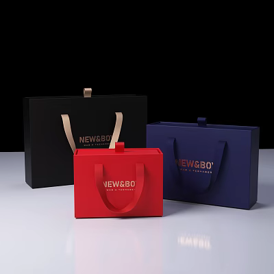 Modern Packaging Box Drawer Packaging Box 3d model Modern Packaging Box Drawer Packaging Box 3d model