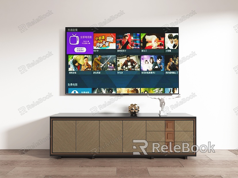 Nordic TV cabinet model