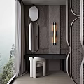 Elegant Modern Bedroom Interior Design With Metallic Accents Velvet Furniture And Soft Tones