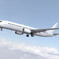 Passenger Aircraft Featuring 10 Different Liveries And Detailed Cockpit Design