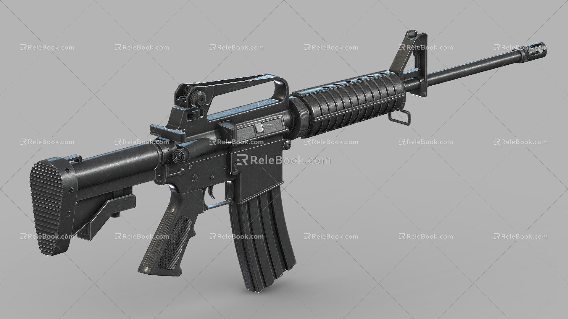 Assault Rifle 3d model