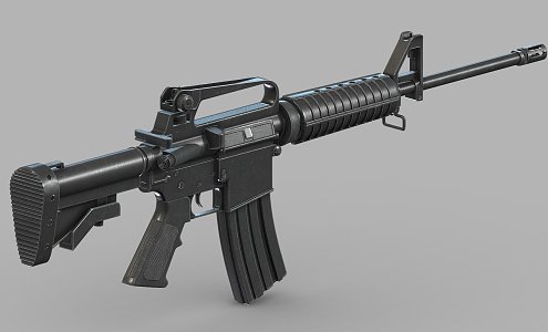 Assault Rifle 3d model