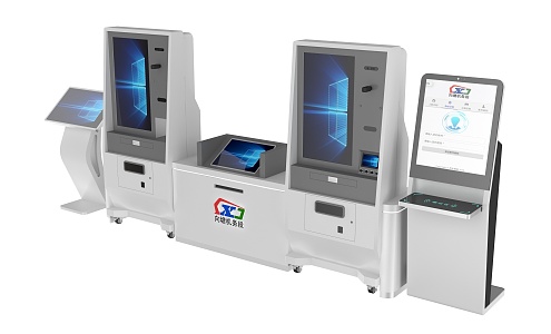 Intelligent ticketing equipment 3d model