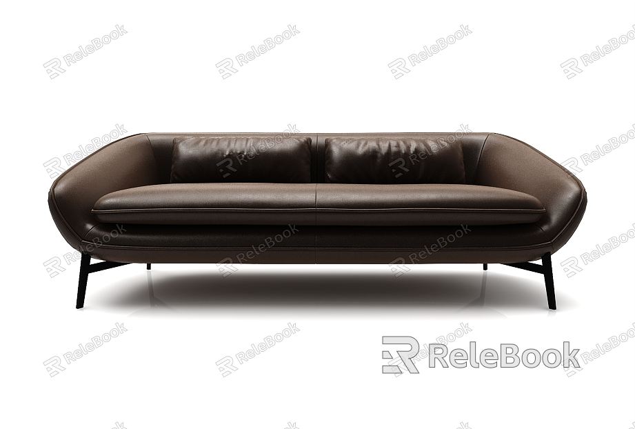 modern double sofa sofa model