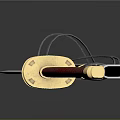 Traditional Japanese Katana With Red Handle And Black Sheath Featuring Golden Accents