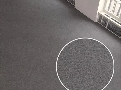 Gray Carpet Floor Texture Close Up View For Modern Interior Spaces 3d model