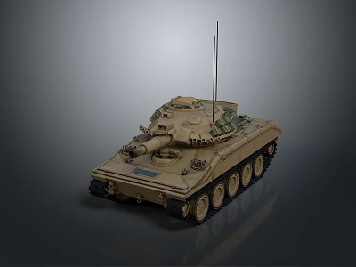 Light Tank Light Armored Modern Tank Modern Tank World War II Tank World War I Tank Heavy Tank 3d model