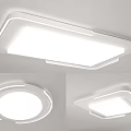 Modern Home Ceiling Lights With Sleek Design In Various Shapes 3d model