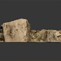 Natural Stone Stairs With Irregular Shape And Rough Textured Surface Design