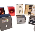 Modern Safe 3d model