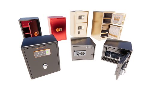 Modern Safe 3d model