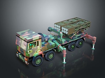 missile vehicle anti-aircraft missile vehicle cruise missile vehicle anti-tank missile vehicle military vehicle military vehicle transportation 3d model