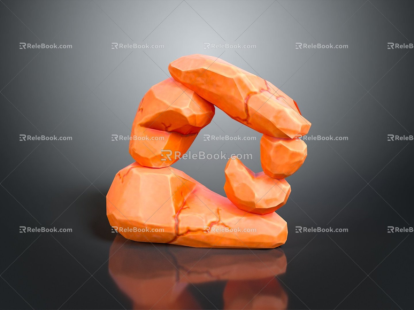 Stone Rock Stone Stone Appreciation Stone Strange Stone Ore Realistic 3d model