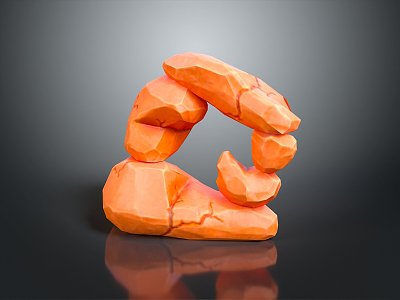 Stone Rock Stone Appreciation Stone Strange Stone Ore Realistic 3d model