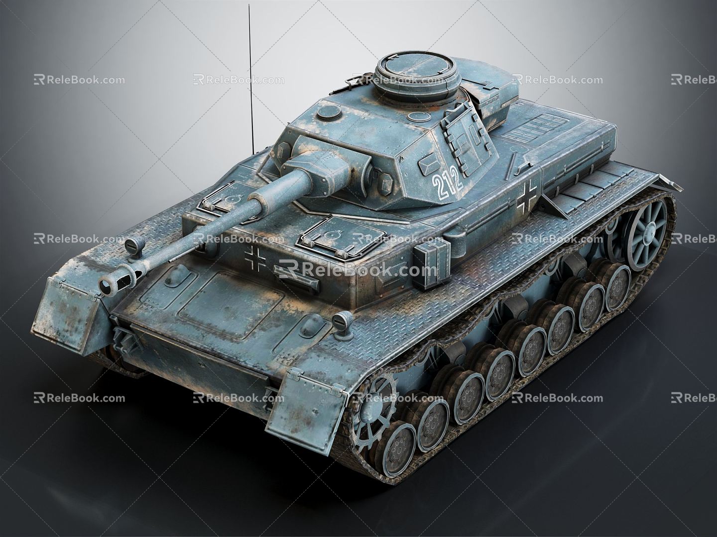 Industrial LOFT Tank Heavy Tank 3d model