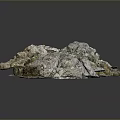 Natural Stone And Wood Decorative Pieces With Unique Textures And Shapes