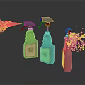 LUXE Perfume Cosmetics Spray Bottles With Fragrance Mist And Refreshing Aroma