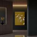 Chinese Hanging Paintings 3d model